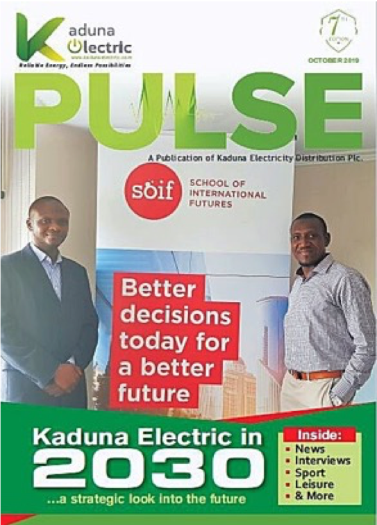 Kaduna Pulse Magazine Front Cover
